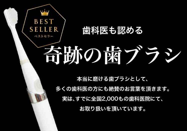 通販の虎×奇跡の歯ブラシ